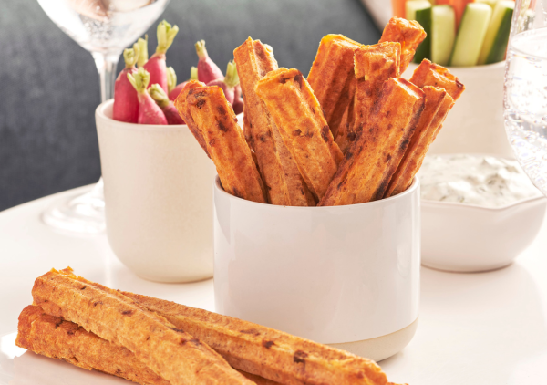 Churros au chorizo et parmesan